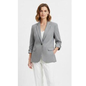 KENNETH COLE Select brand new with tag gray women's suit blazer button Medium